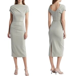 Nikki Lund‎ Green Kathleen Midi Dress NWT